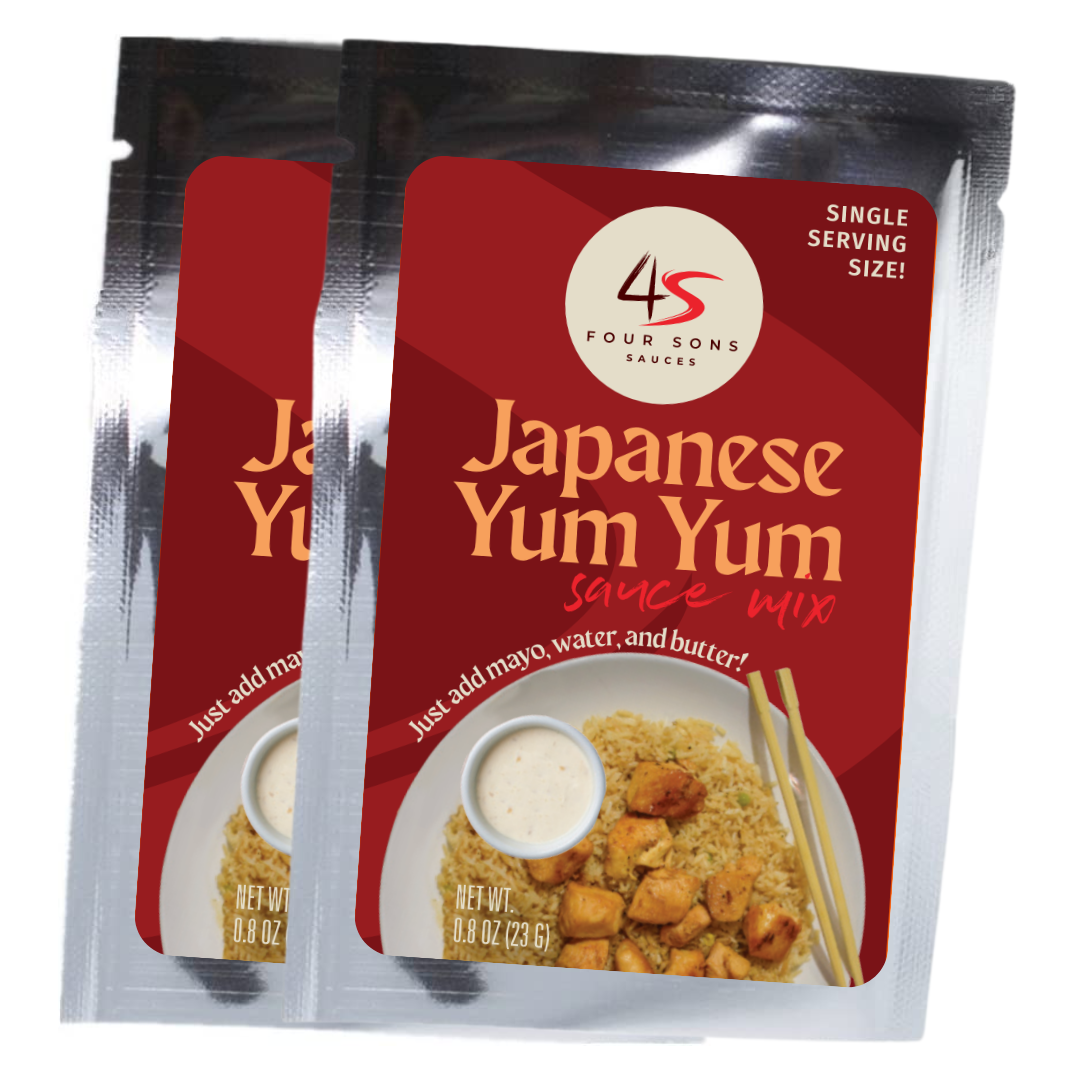 2-Pack Single Size Yum Yum Sauce Mix - 8oz or 16oz – Four Sons Sauces