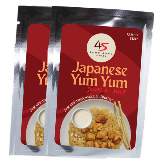 2-Pack Family Size Yum Yum Sauce Mix - 32oz or 64oz